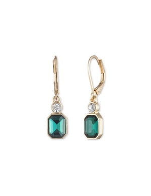 Boucles d'oreilles percées Anne Klein Bright Emerald Drop   | IYF-7694132